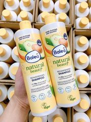 Dầu Gội Hữu Cơ Balea Natural Beauty - Phục Hồi Tóc Hư Tổn Với Bơ Xoài & Dầu Bơ - Vegan, Không Silicon, 400ml